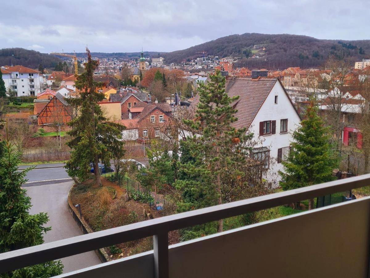 1,5 Zimmer Apartments Mit Traumhafter Aussicht Bad Kissingen Dış mekan fotoğraf