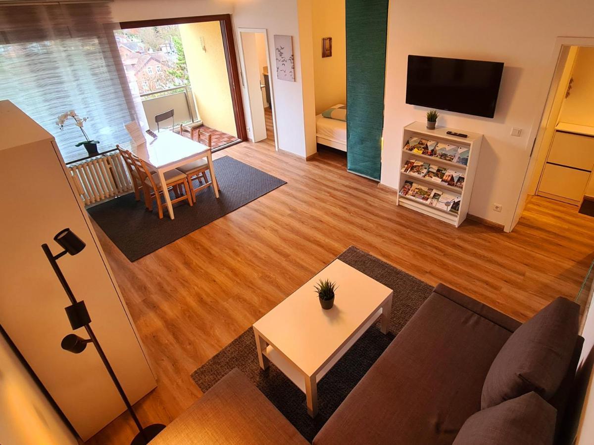 1,5 Zimmer Apartments Mit Traumhafter Aussicht Bad Kissingen Dış mekan fotoğraf