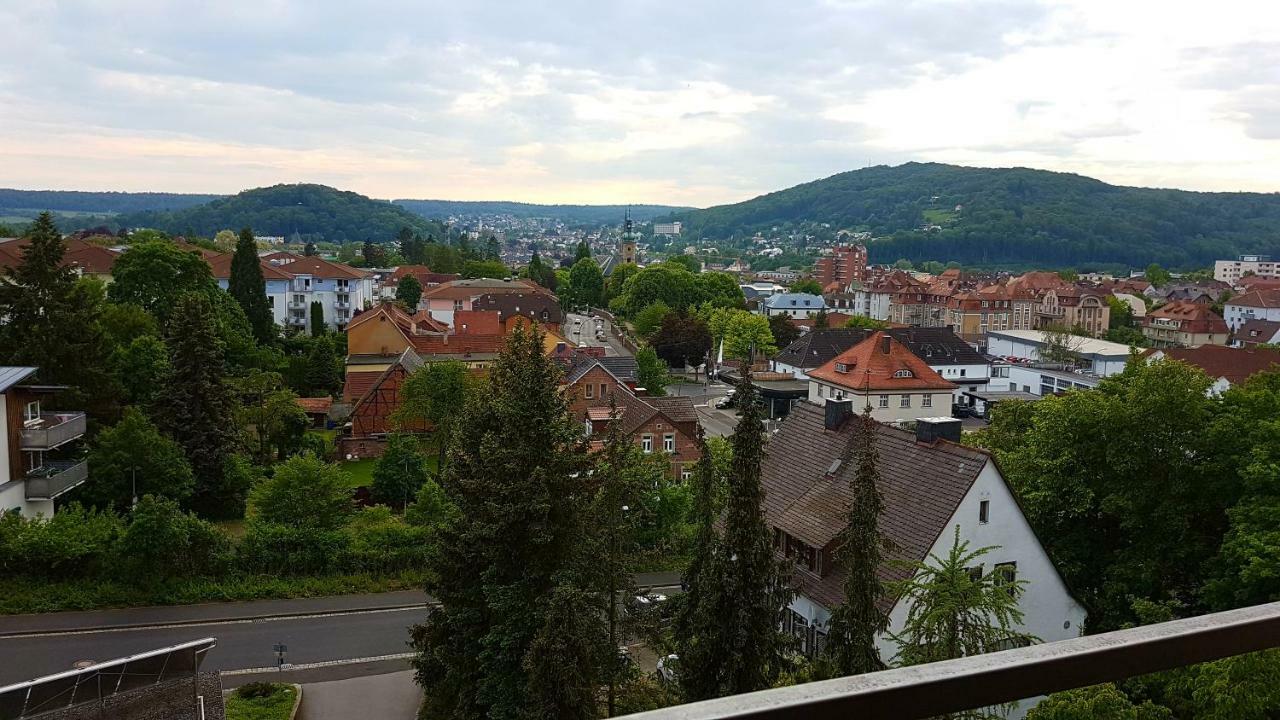 1,5 Zimmer Apartments Mit Traumhafter Aussicht Bad Kissingen Dış mekan fotoğraf